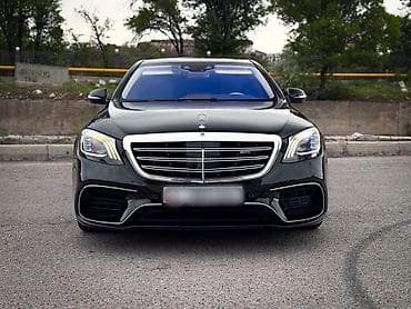 Mercedes-Benz S-Class: 2018 г., 4 л, Автомат, Бензин, Седан