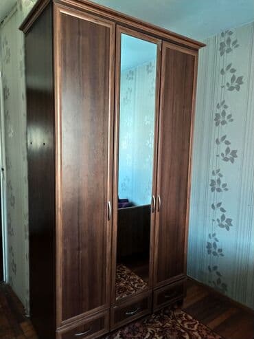 Шкафы для ванной: Шкаф для одежды, Прямой, ЛДСП at lalafo.kg — 1 Шкафы для ванной: Шкаф для одежды, Прямой, ЛДСП — 1