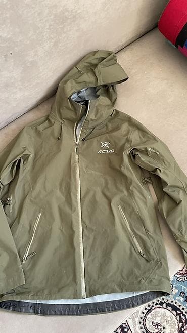 gore tex обувь: Мужская куртка, L, Arcteryx, Б/у, цвет - Зеленый, Самовывоз, Бесплатная доставка, Платная доставка — 1
