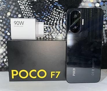 huawei mate 9: Poco F7, Б/у, 512 ГБ, цвет - Черный, 1 SIM — 2