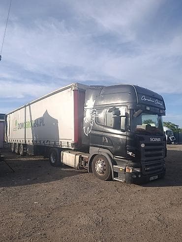 купить тягач scania бу: Тягач, Scania, 2005 г., Тентованный — 1