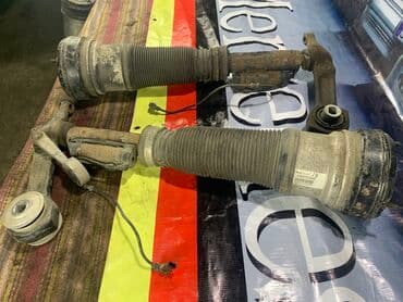 голф4: Передний амортизатор, Задний амортизатор, Задний пневмобаллон Mercedes-Benz 2001 г., Б/у, Оригинал, Германия — 4