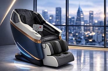 arm: Массажное кресло, В рассрочку, цвет - Синий — 2