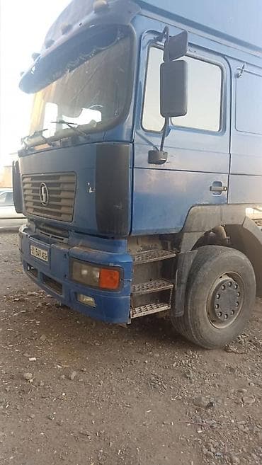 daf tandem: Тягач, Shacman, Тентованный — 1