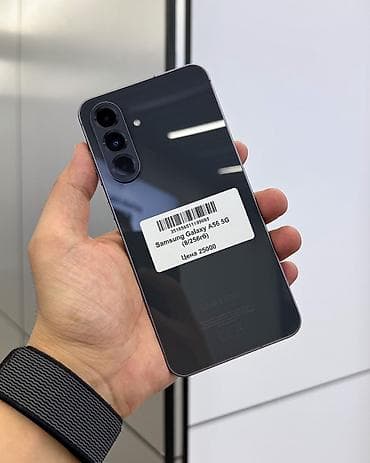 nintendo switch 2: Samsung Galaxy A56 5G, Б/у, 256 ГБ, цвет - Черный, В рассрочку, 2 SIM — 3