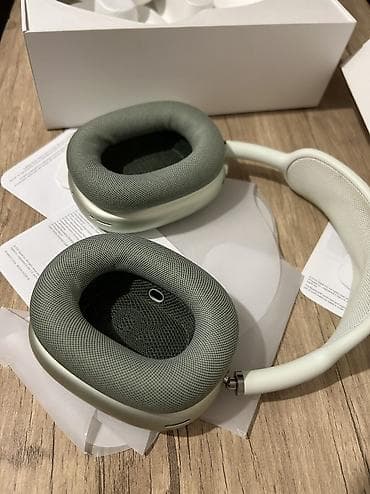 чехол для ружье: AirPods Max в отличном состоянии с коробкой, оригинал. Без чехла — 6