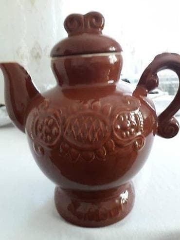 Чайник керамический 3 литра - 700 сом. Шикарный кувшин ёмкостью 1,5