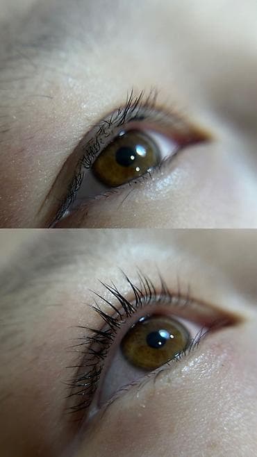 9р 20: Ламинирование и долговременная завивка ресниц - Естественное поднятие — 1