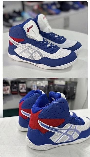 Мужские кроссовки, 37, 38, 39, Asics, Новый, цвет - Синий, Платная доставка, Самовывоз