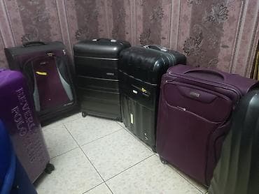 чемоданы по низким ценам: Чемодан, Материал: Пластик, Большой (более 70 л), На колесах — 2