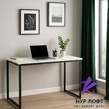 Компьютерный стол, Новый, Двухместный at lalafo.kg Компьютерный стол, Новый, Двухместный