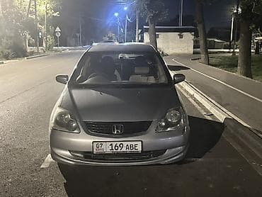 габарит: Honda Civic: 2004 г., 1.7 л, Вариатор, Бензин, Хэтчбэк — 1