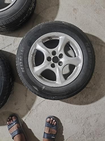 резина 15 с: Комплект из 4 колес в сборе: легкосплавные диски Toyota + летние шины — 5