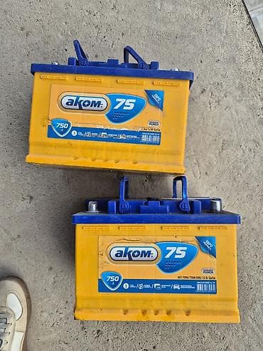 аккумулятор для: Аккумулятор 75 Ач, Б/у — 3