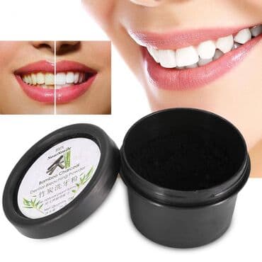 оригинальные расходные материалы 3doodler create черно белые картриджи: Порошок для отбеливания зубов натуральный активированный бамбуковый — 1