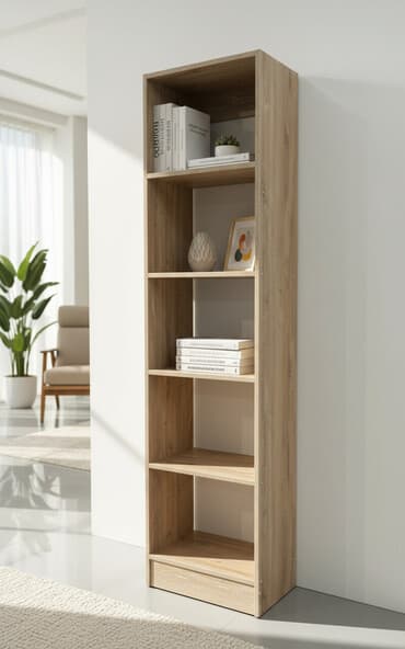 тумбочка с полочкой: Книжный шкаф, Другой материал — 1