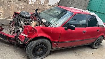 mazda 3 бампер: Баары зынк . Audi 80 B3, седан, красный цвет. Автомобиль после — 3