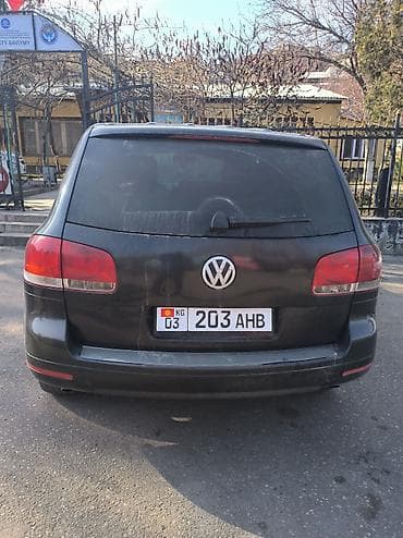 Унаа сатуу: Volkswagen Touareg: 2004 г., Механика, Дизель, Жол тандабас — 1