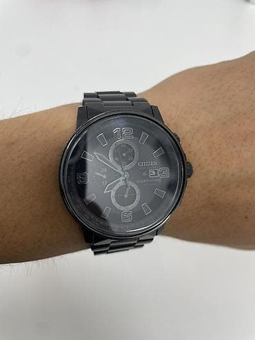Аксессуары: Citizen Nighthawk Eco-Drive WR200 — мужские наручные часы - Линейка — 1