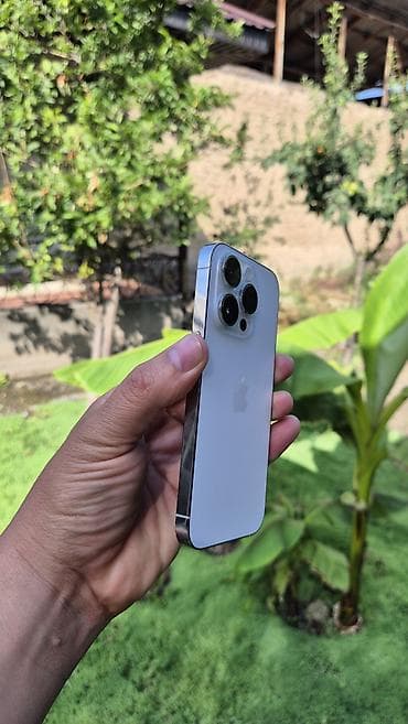 ps3 move: IPhone 14 Pro, Б/у, 256 ГБ, White Titanium, Чехол, 79 % — 4