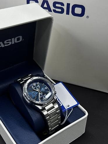 Сумки: Классические часы часы, Casio, Япония, Водонепроницаемые, Мужские, Новый — 3