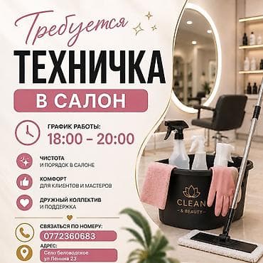 авто элктрик: Требуется Уборщик, Ресторан, кафе, гостиница, Работа по вечерам — 2