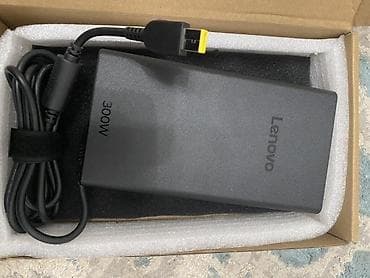 Компьютеры, ноутбуки и планшеты: Сетевой адаптер Lenovo 300W для ноутбуков/станций док-станций — 2