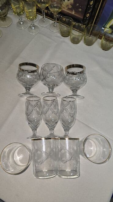 модный нюанс: Богемия в золоте 1970г. Резьба, без сколов и трещин, все за 1000с — 1