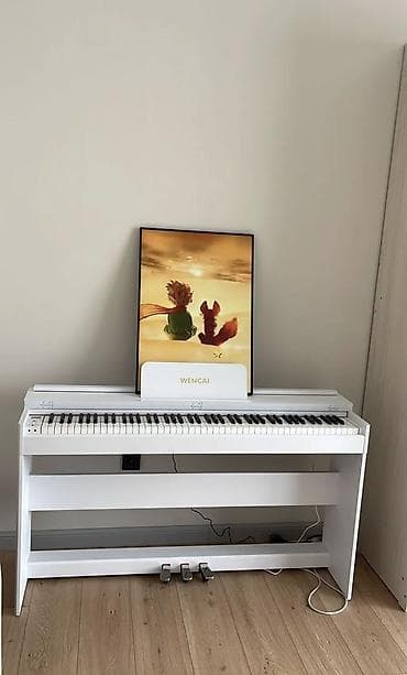 ямаха музыкальный инструмент: Полноактавное акустическое пианино, вы получите вместе с банкеткой — 6