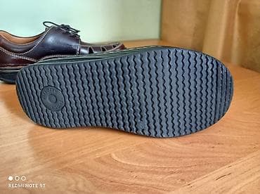 Туфли: Мужские туфли, 42, Б/у, цвет - Коричневый — 4