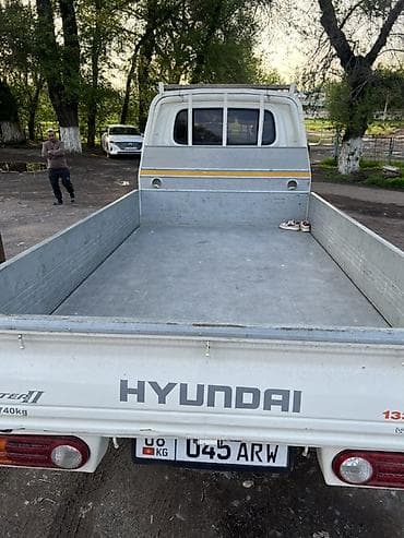 пикапы легковые: Легкий грузовик, Hyundai, Стандарт, 2 т, Б/у — 4