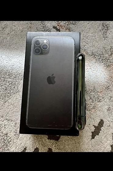 IPhone 11 Pro Max, Matte Midnight Green, Коробка — 3
