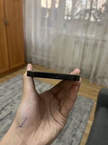 камера телефона: IPhone 16 Pro Max, Б/у, 256 ГБ, Black Titanium, Кабель, Коробка, Чехол, 100 % — 8