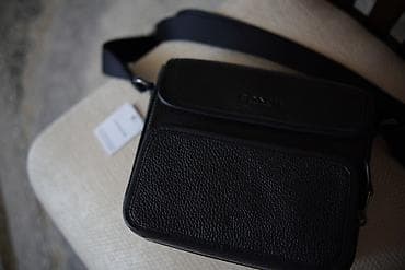 hoco watch: Классическая сумка, Coach, Материал: Натуральная кожа, Застежка на магните, Мужские, Новый — 2