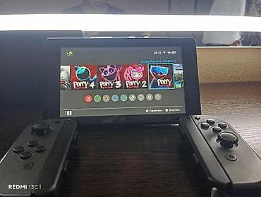 switch oled: 🎮 Nintendo Switch V2 + полный комплект + прошивка + 256GB + игры — 2