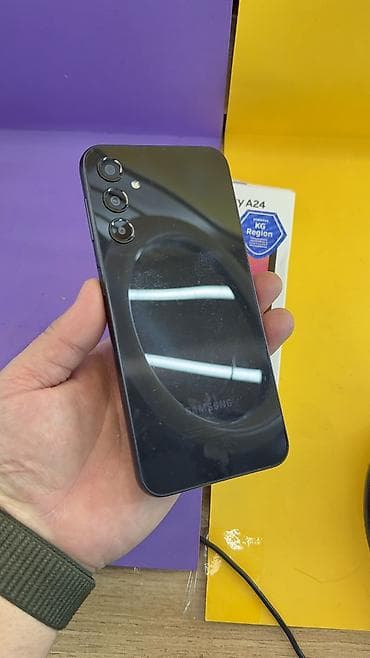 samsung a56 цена в бишкеке: Samsung Galaxy A24 4G, Б/у, 128 ГБ, 2 SIM — 1