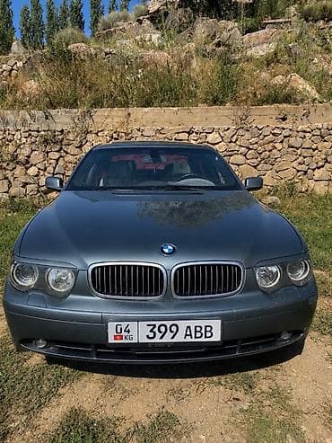 BMW 7 series: 2002 г., 4.4 л, Типтроник, Седан