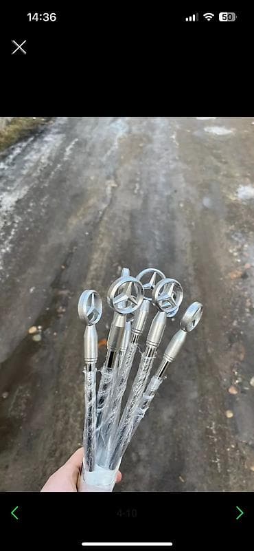 антенна авто: Флагшток Реплика Analog(габаритная антенна) Мерседес Мерс Mercedes — 5