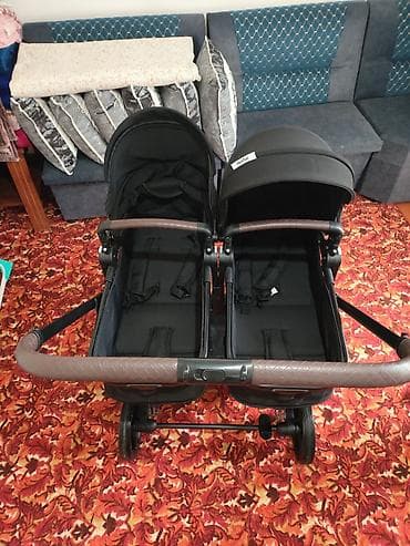 бал койнок: Детская коляска для двойни Babyton FlexiDuo (side-by-side) - Два — 4