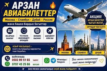 Туристические услуги: Дешевые авиабилеты и подбор перелетов Направления: - Москва - Стамбул — 1