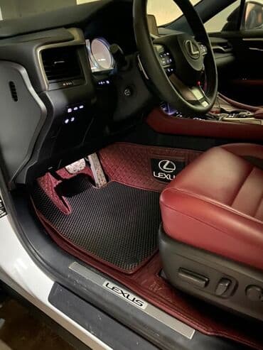 e46: 5D Экокожа Полики Для салона Lexus, цвет - Красный, Новый, Самовывоз, Бесплатная доставка — 1