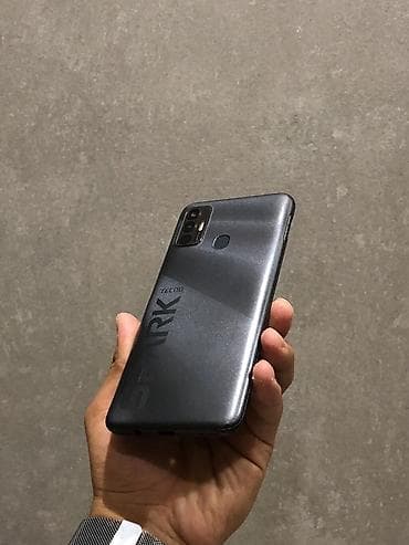 poco m5c: Tecno Spark 7, Б/у, 128 ГБ, цвет - Серый, 2 SIM — 4