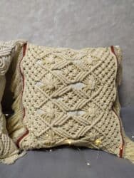 органайзер бишкек: Декоративные подушки макраме. Эксклюзивная ручная работа!!!Нить — 17