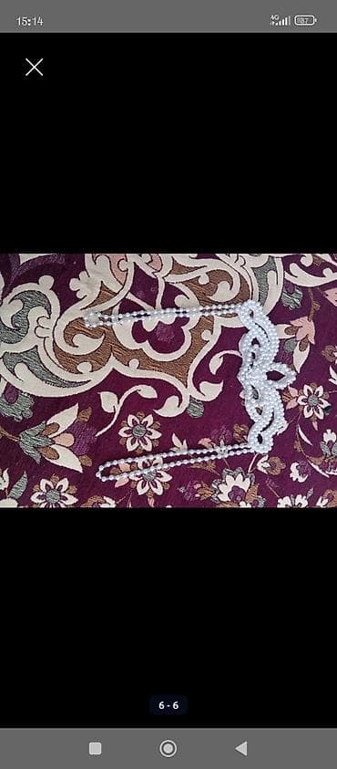свадебные платья б: Платье на кыз узатуу, M, С поясом, Новый, цвет - Белый — 6