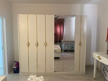 спальные гарнитуры новые: Спальный гарнитур, Новый, Шкаф, Двуспальная кровать, Комод, Самовывоз, цвет - Белый — 3