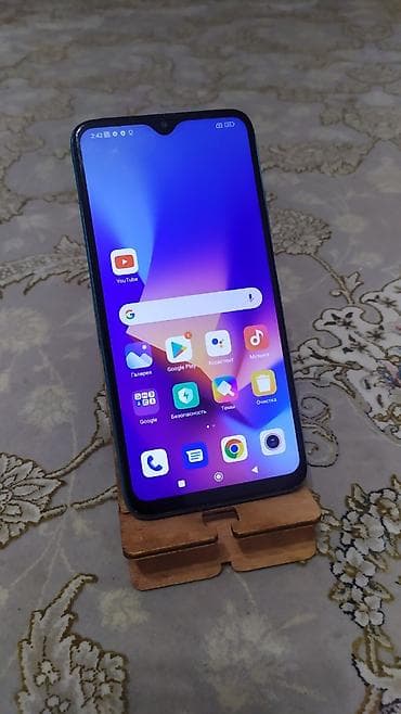 google pixe: Redmi, Redmi 9T, Б/у, 128 ГБ, цвет - Синий, 2 SIM — 1