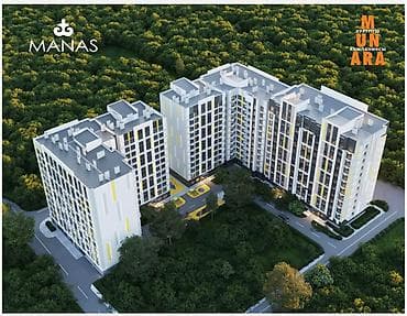 1 комната, 50 м², 6 этаж — 1
