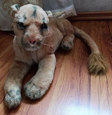 детская лошадка качалка купить: Мягкая игрушка в виде лежащего тигра. Игрушка выполнена из мягкого — 1