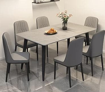 coffee table: Кухонный стол и стул, цвет - Белый — 2