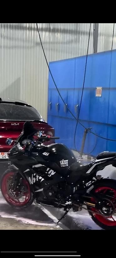 каракол мото: Спортбайк Kawasaki, 250 куб. см, Бензин, Взрослый, Б/у — 7